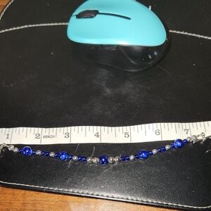 Blue And Silver Bracelet